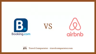 Travel comparator: Airbnb vs booking.com.