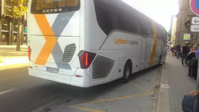 Φρανκφούρτη προς Στρασβούργο τρένο λεωφορείο και αυτοκίνητο : Λεωφορείο της Lufthansa Φρανκφούρτη Στρασβούργο