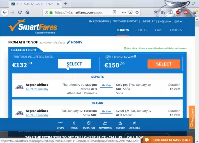 Đánh Giá Đặt Vé Máy Bay Của Smartfares : Tìm thấy chuyến bay giá rẻ